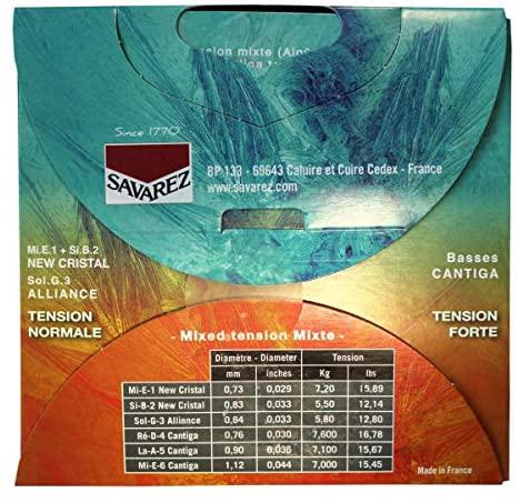 Savarez - Encordado Creation Cantiga Tension Mixta para Guitarra Clásica Mod.510MRJ_2