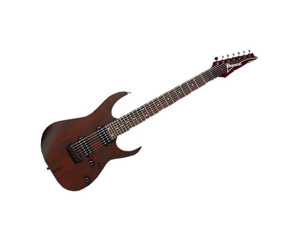 Ibañez - Guitarra Eléctrica RG de 7 cuerdas, Color: Nogal Mate Mod.RG7421-WNF_67