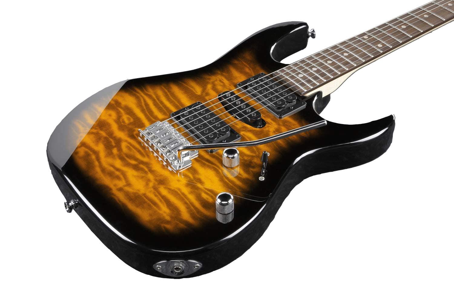 Ibañez - Guitarra Eléctrica GIO RG, Color: Ambar con Negro Mod.GRX70QA-SB_35