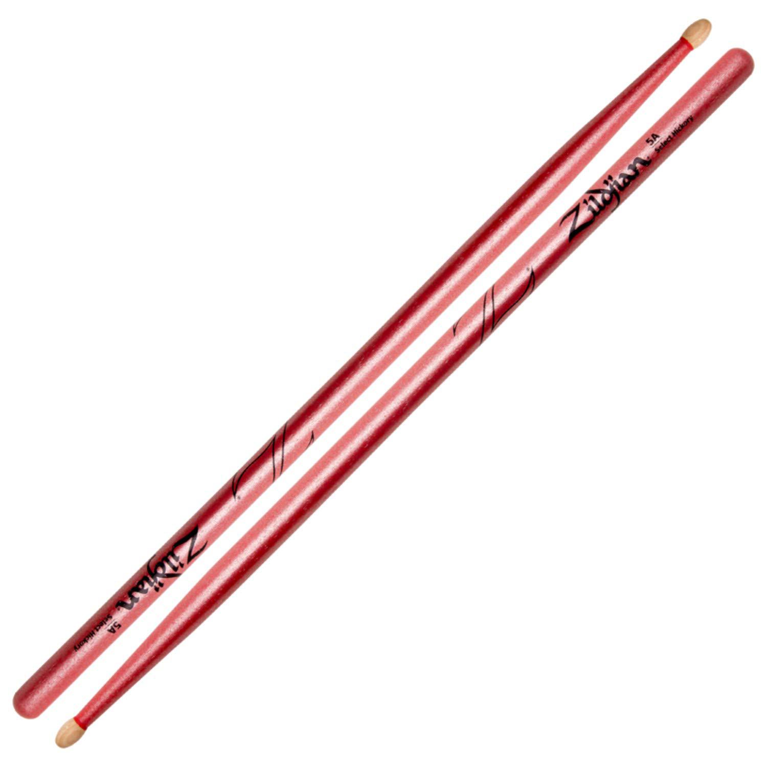 Zildjian - Baquetas 5A Chroma, Color: Rosa Mod.Z5ACP_97