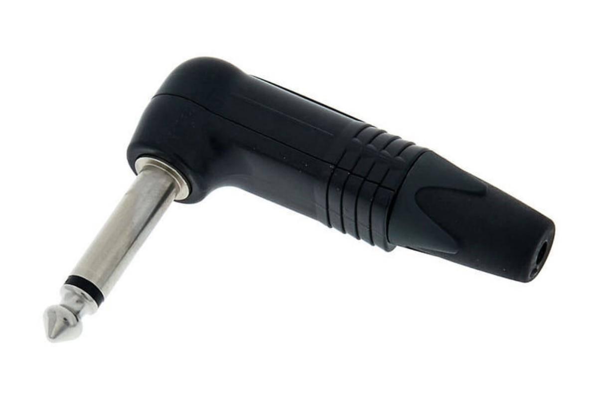 Neutrik - Plug 1/4 Angulado Mono, Serie RX Coior: Negro Mod.NP2RX-BAG_4