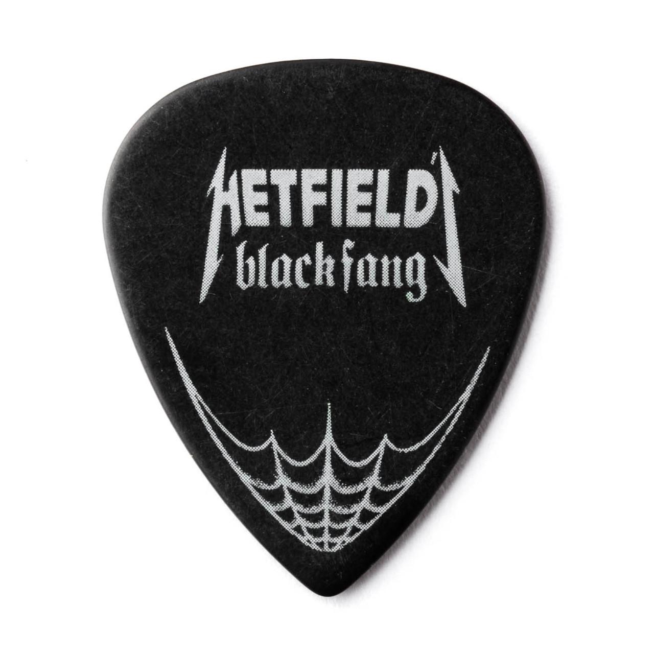 Dunlop - 6 Plumillas James Hetfield Black Fang Custom para Guitarra, Tamaño: 1.14mm Mod.PH112P114_6