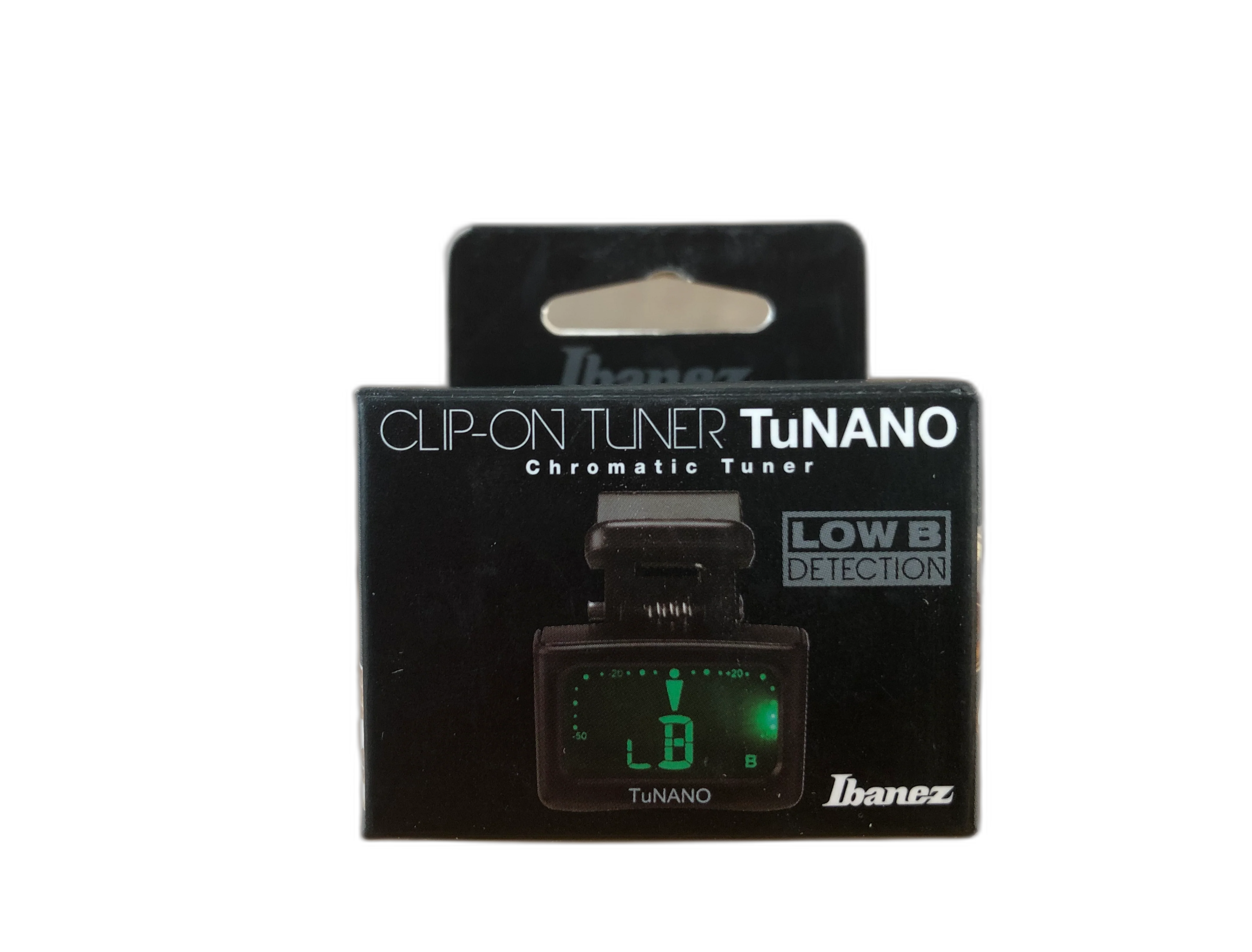 Ibañez - Afinador Cromático de Clip, Color: Negro Mod.TUNANO_2