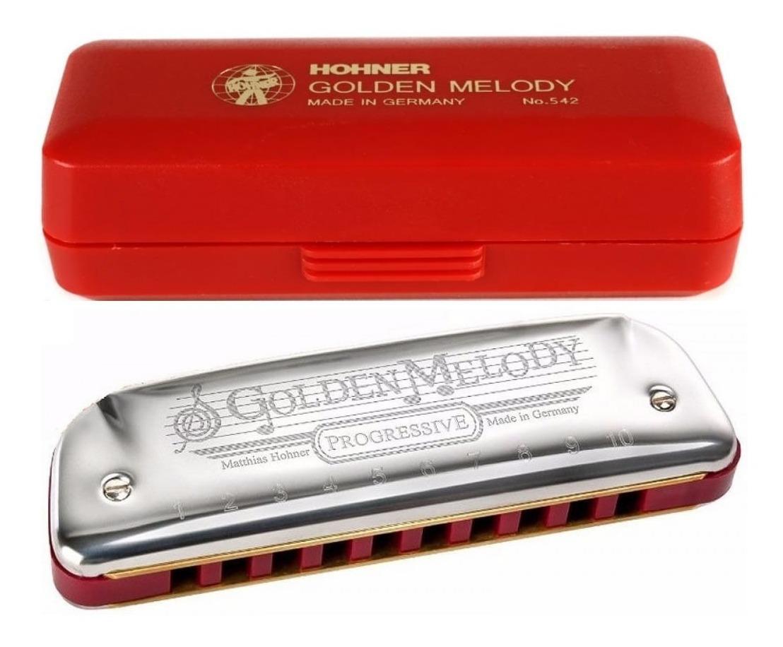 Hohner - Armonica Sib-Mayor ''Golden Melody Progressive'' Mod.M54411X_42