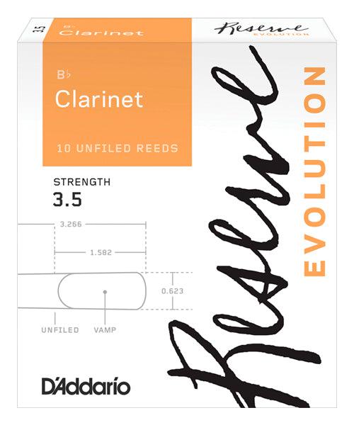 D'Addario - 10 Cañas Reserve Evolution para Clarinete Sib, Medida: 3.5 Mod.DCE1035_11