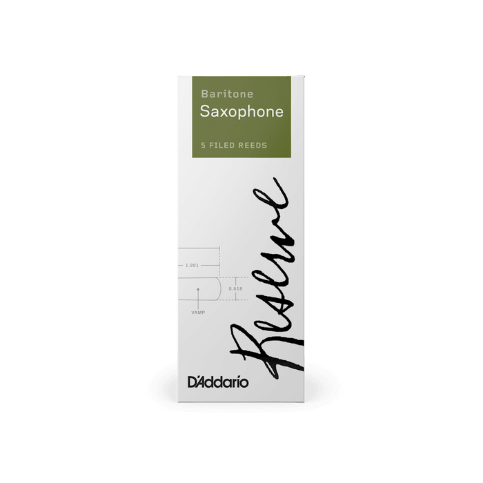 D'Addario - 5 Canas Reserve para Saxofón Soprano, Medida: 2 1/2 Mod.RIR0525_49