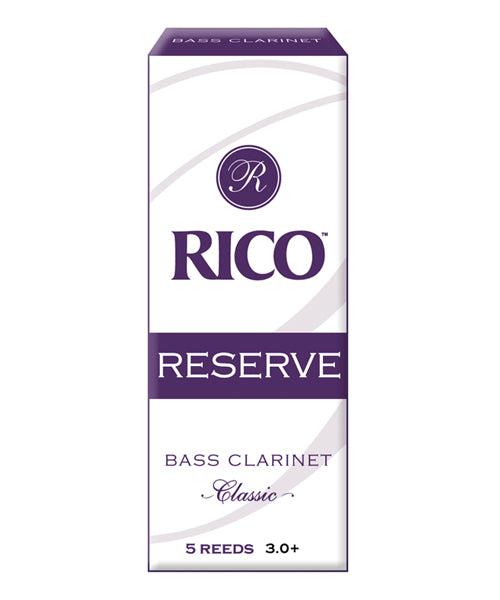 D'Addario - 5 Cañas Reserve Classic para Clarinete Bajo, Medida: 3+ Mod.RER05305(5)_55