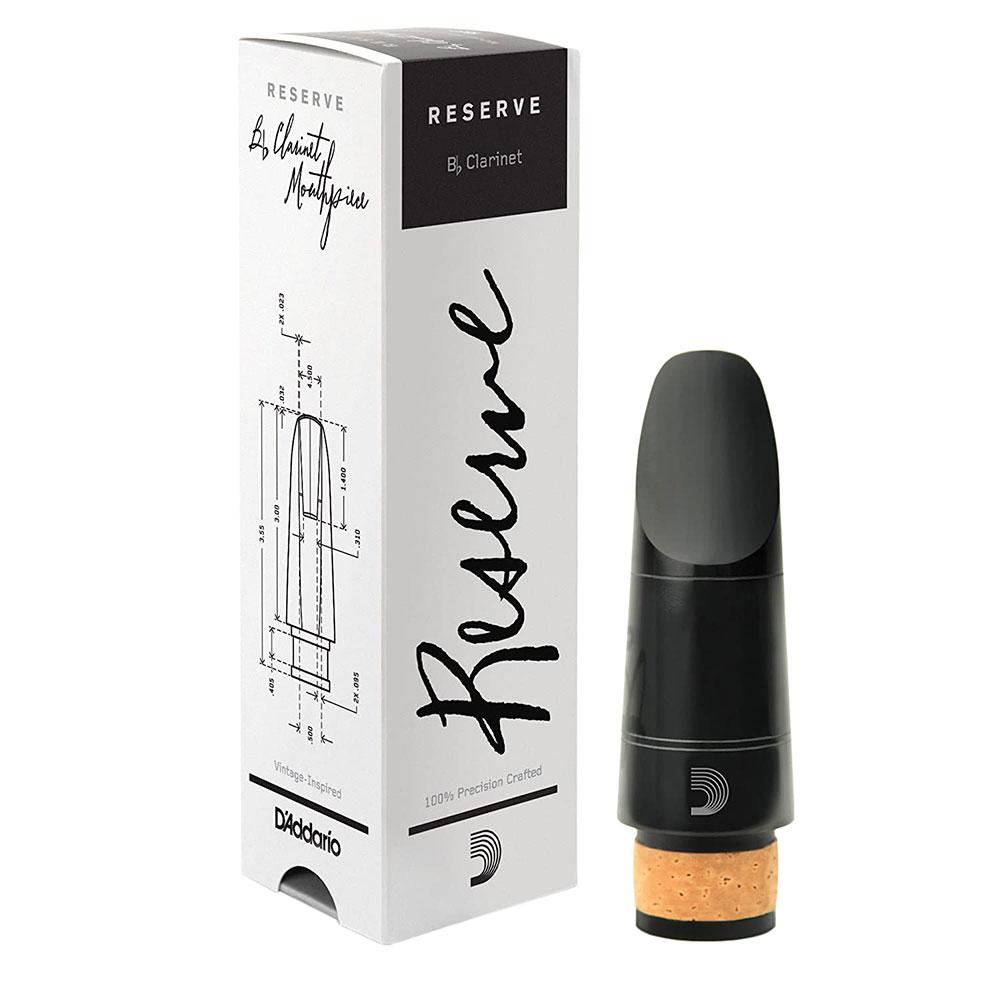 D'Addario - Boquilla Reserve para Clarinete Sib X0 Mod.MCR-X0_74