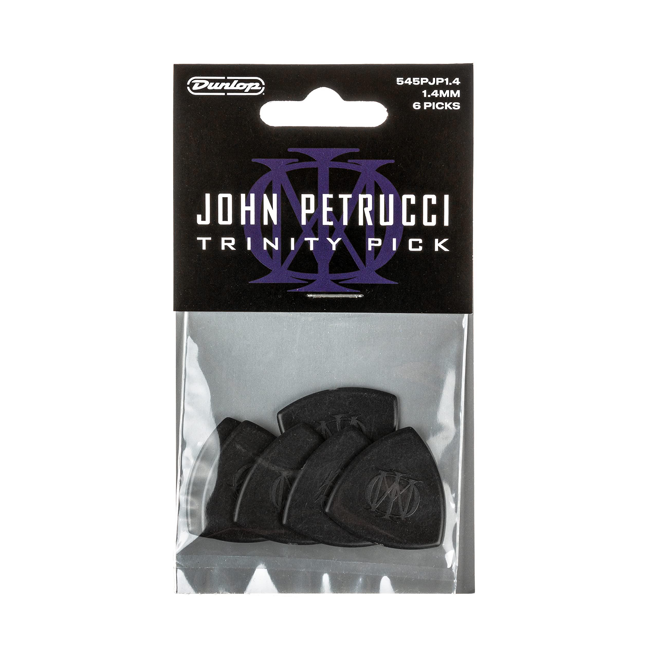 Dunlop - 6 Plumillas John Petrucci Trinity para Guitarra, Tamño: 1.4 mm Mod.545PJP140_6