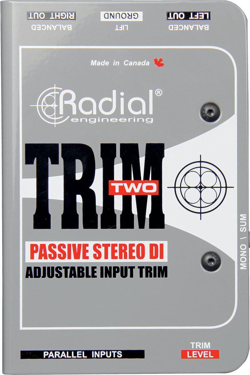 Radial - Caja Directa Pasiva Estéreo Mod.TRIM TWO_69
