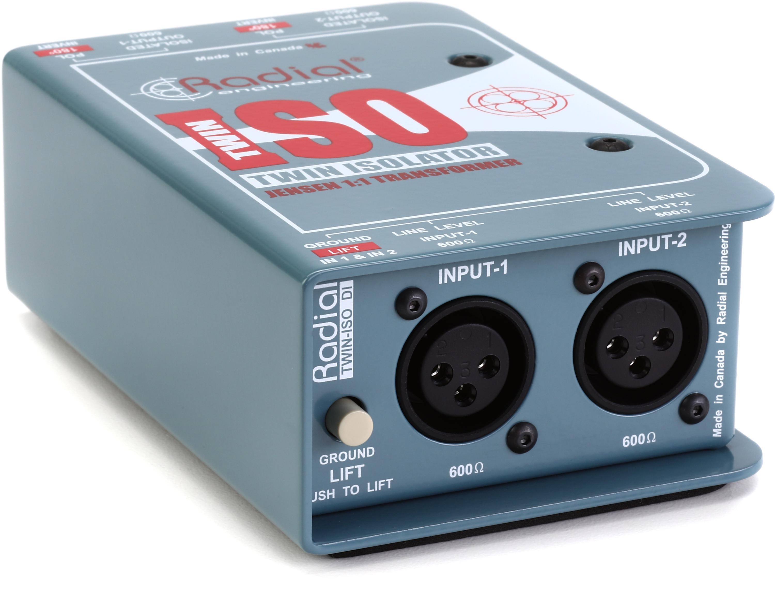 Radial - Caja Reductora de Inducciones Magneticas Mix/Mix Mod.Twin ISO_76