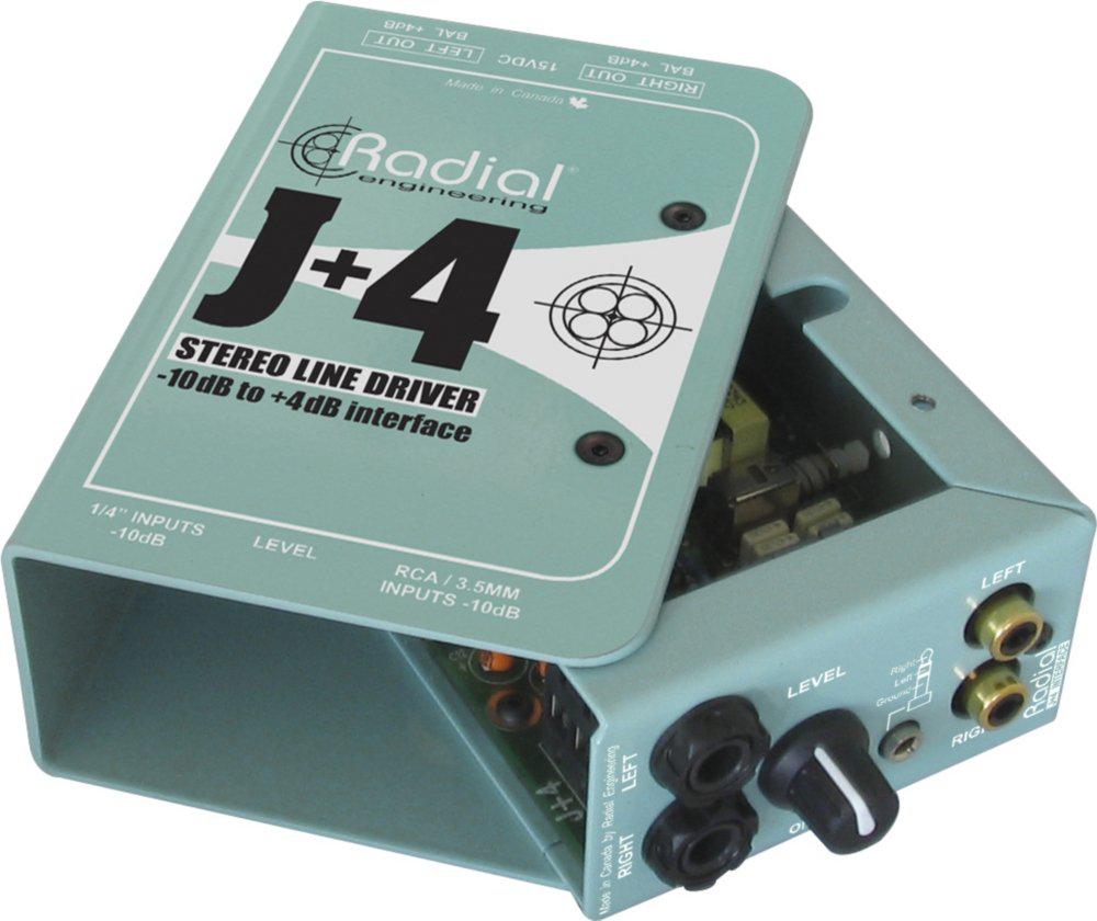 Radial - Preamplificador Activo Estereo Mod.J+4_82