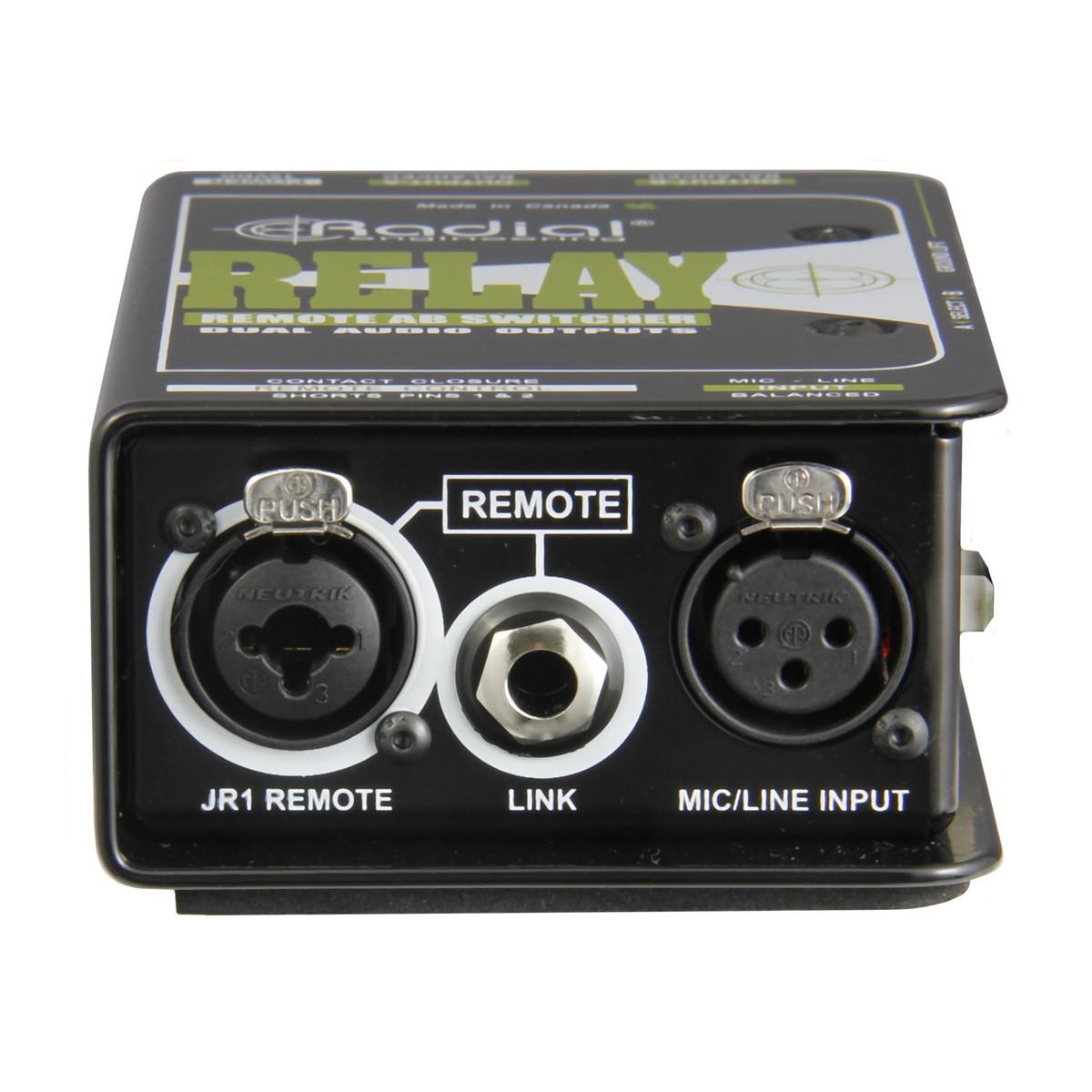 Radial - Selector Balanceado AB Mod.Relay Xo_84