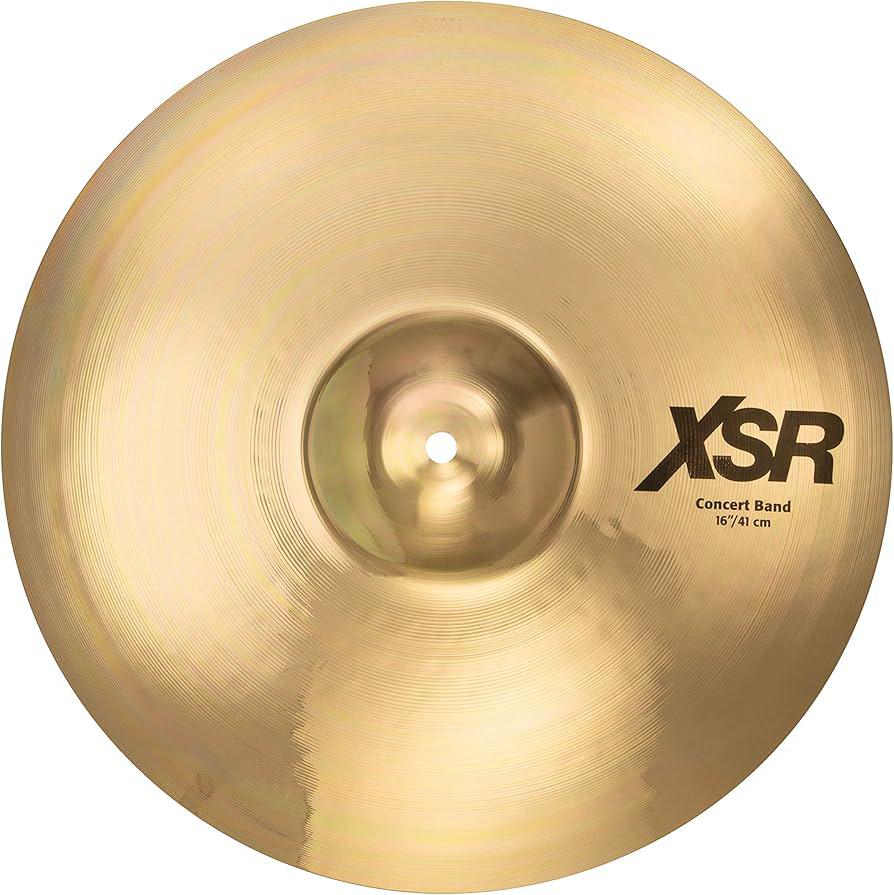 Sabian - Platillo XSR Concert Band, Tamaño: 16" Mod.XSR1621B_47