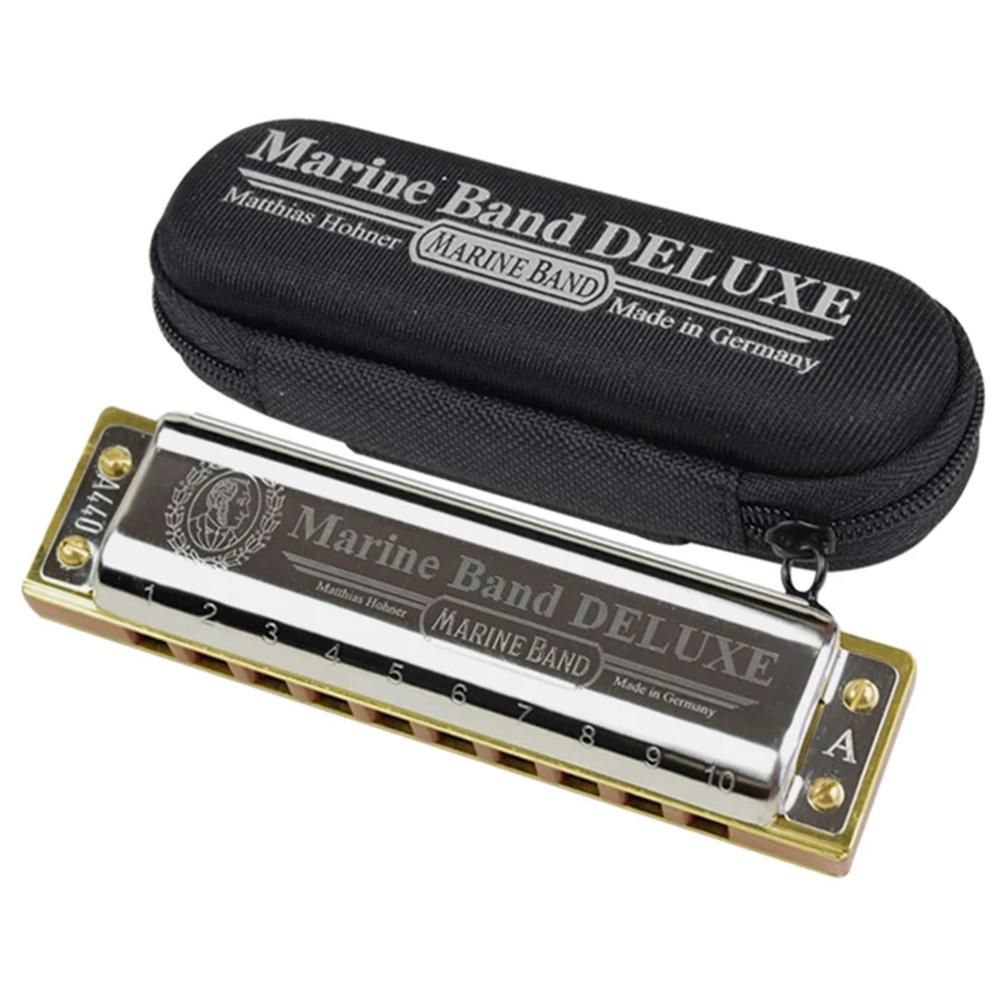 Hohner - Armónica Marine Band Deluxe en Si Mayor Mod.M200512X_42