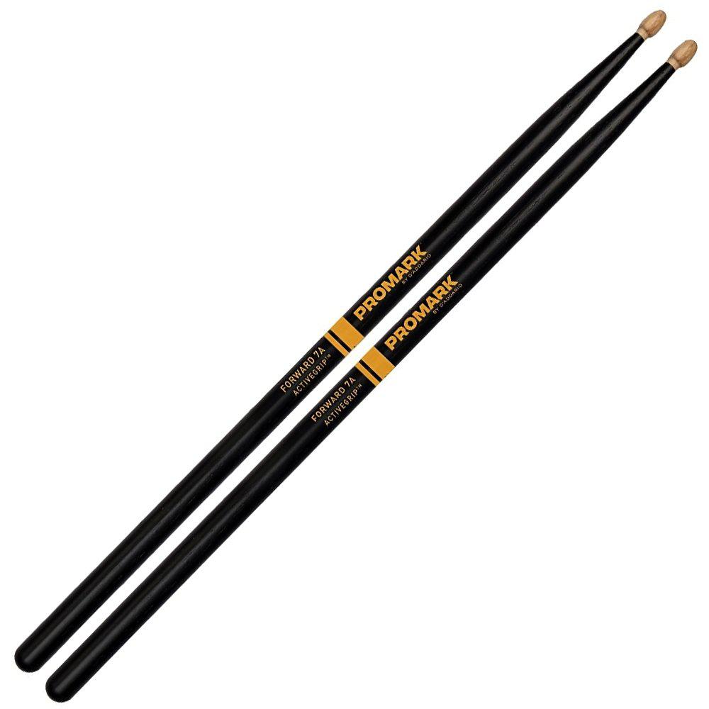 Promark - Baqueta Forward Activegrip 7A Punta de Madera Mod.F7AAG_18