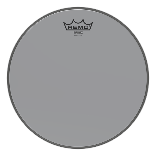 Remo - Parche Colortone Emperor, Color: Gris Tamaño: 12" Mod.BE-0312-CT-SM_55