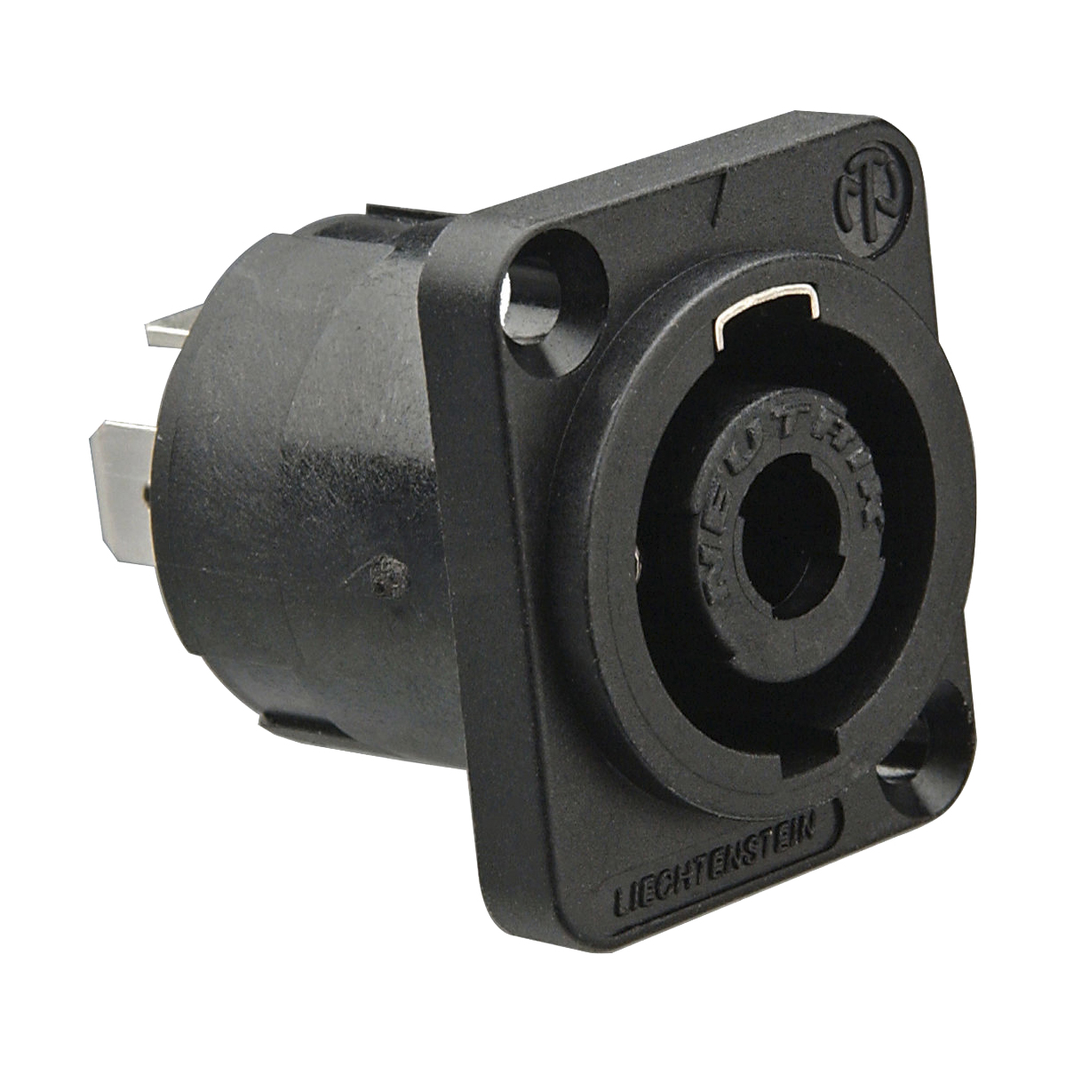 Neutrik - Conector Speakon 4 Polos Macho Para Chasis Mod.NL4MP_4