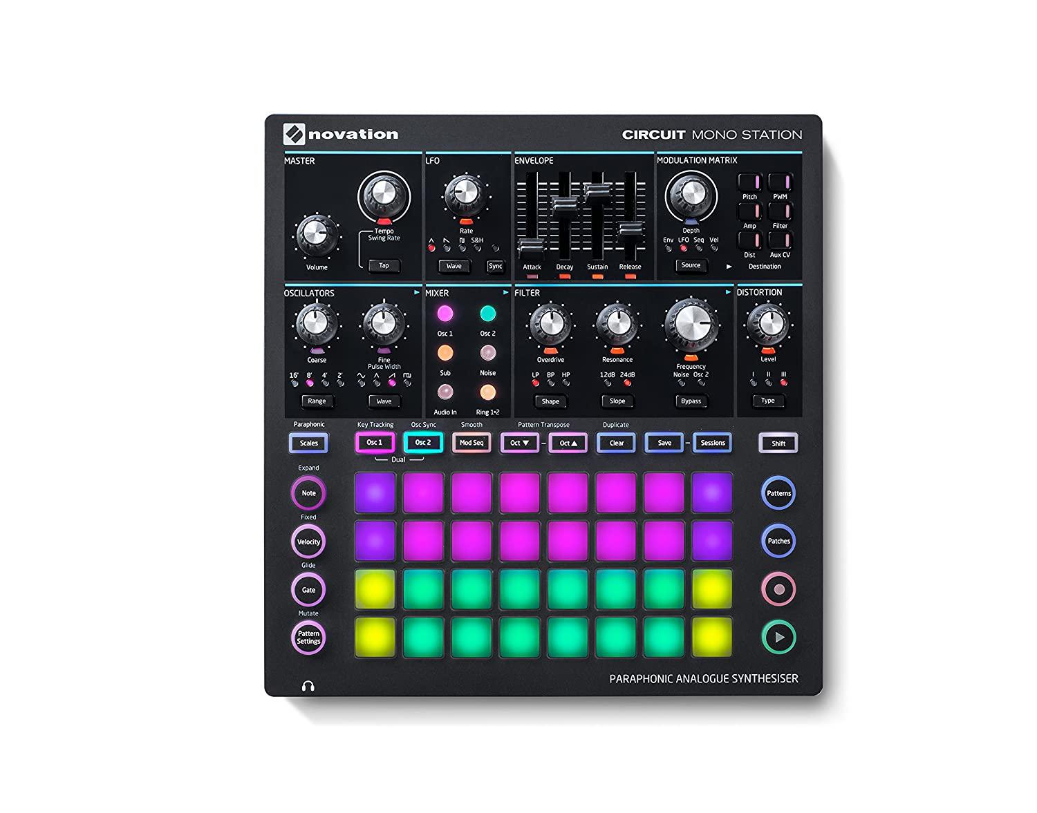 Novation - Sintetizador Mono Circuit Mono Mod.NOVSYNTH08_26