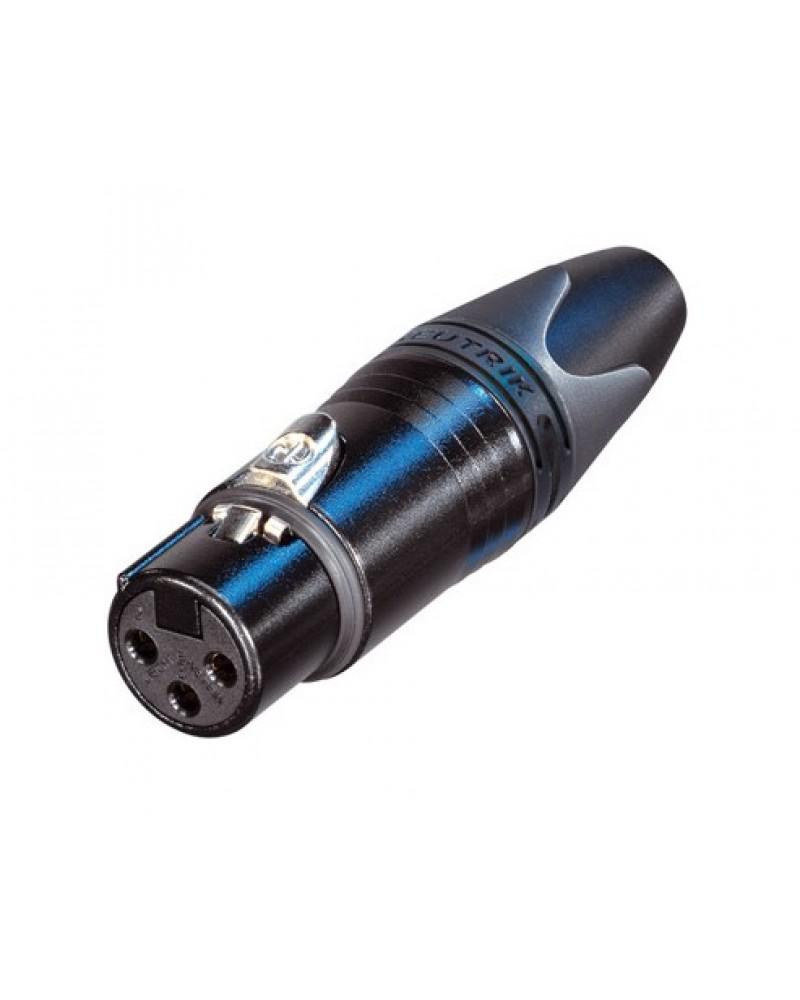 Neutrik - Conector XLR Hembra de 3 Polos Serie XX, Contactos en Plata Mod.NC3FXX-BAG_28