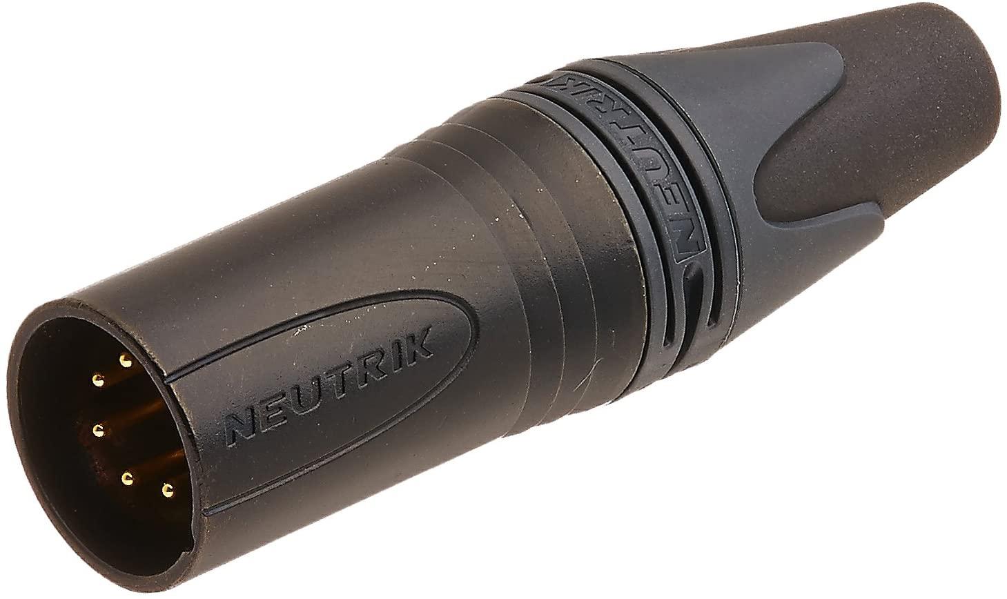 Neutrik - Conector XLR Macho 5 Polos Serie XX Contactos en Oro Mod.NC5MXX-B_39