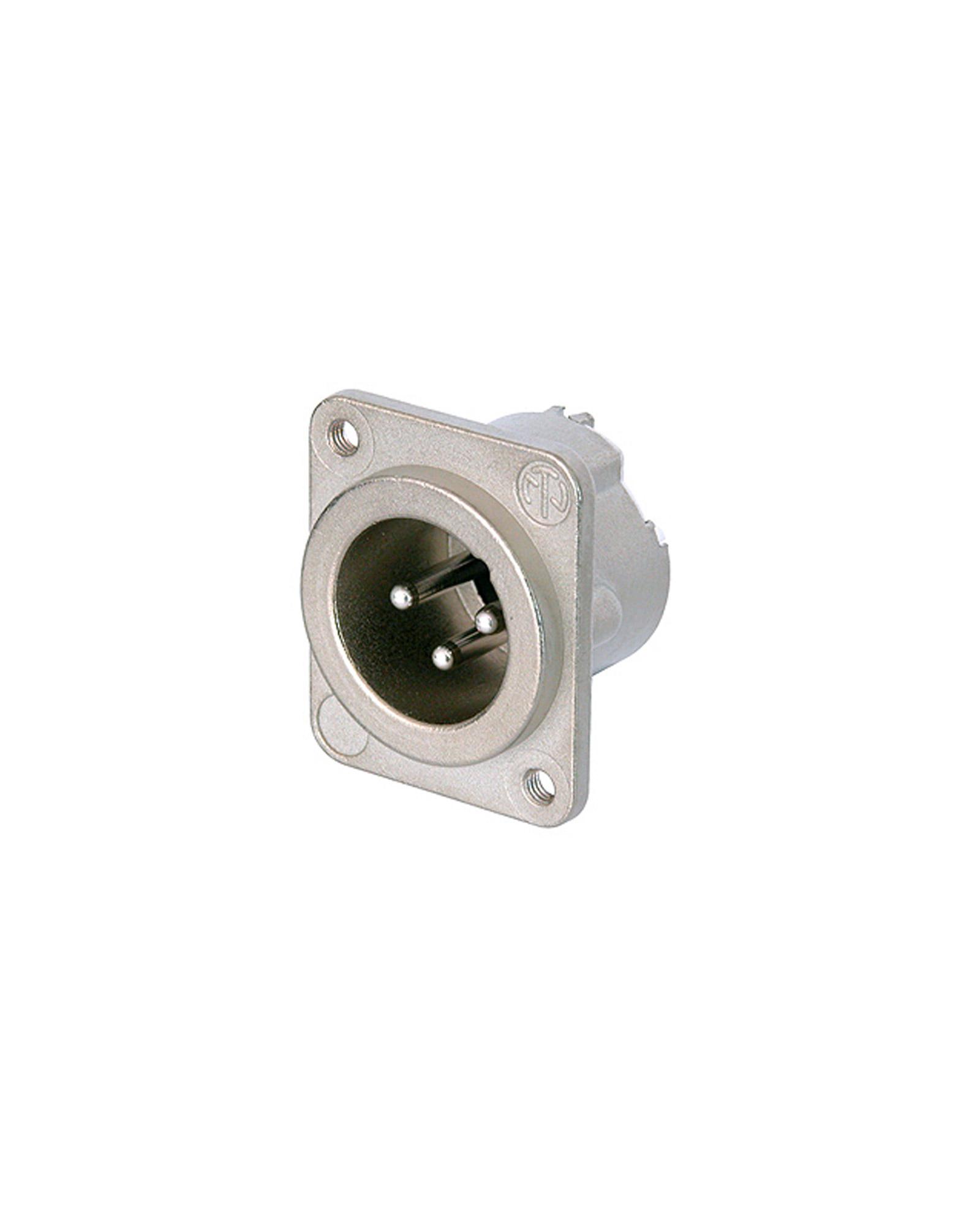 Neutrik - Conector XLR Macho de 3 Polos Serie D-LX Mod.NC3MD-LX_47