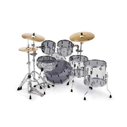 Remo - Parche Colortone Powerstroke P3, Tamaño: 22" con Perf. 5" Color: Gris Mod.P3-1322-CT-SMOH_212