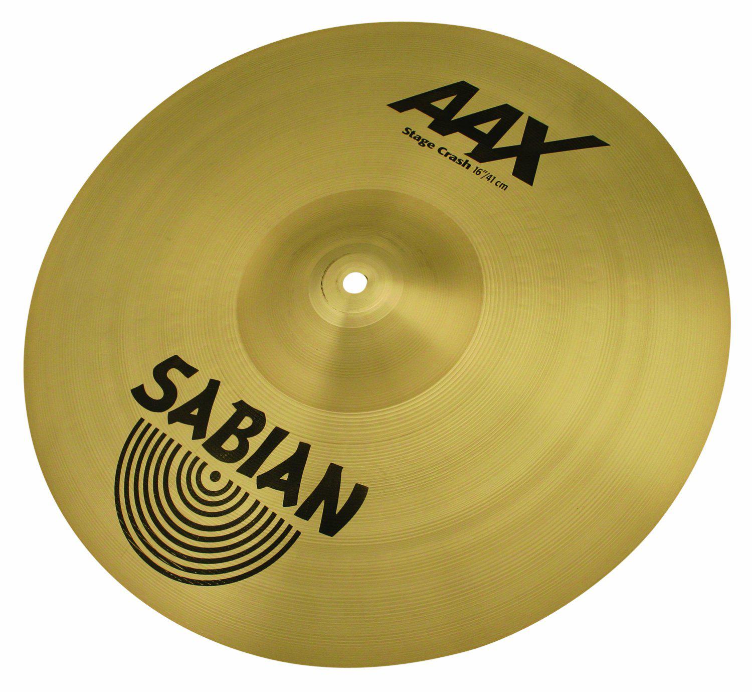 Sabian - Platillo AAX Stage Crash, Tamaño: 16" Mod.21608X_21