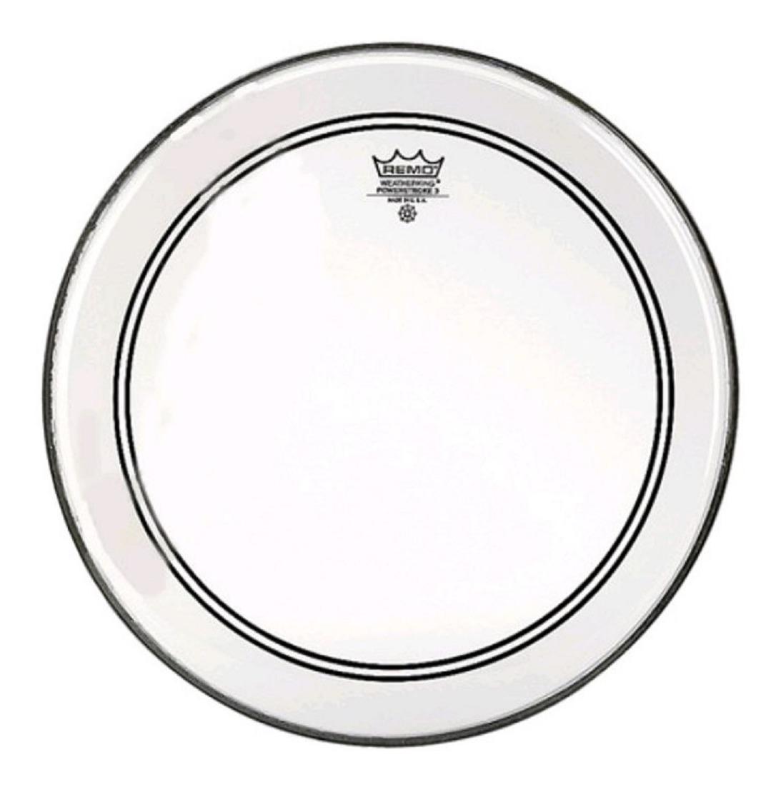 Remo - Parche Clear Powerstroke 3, Tamaño: 22 Mod.P3-1322-C2_289