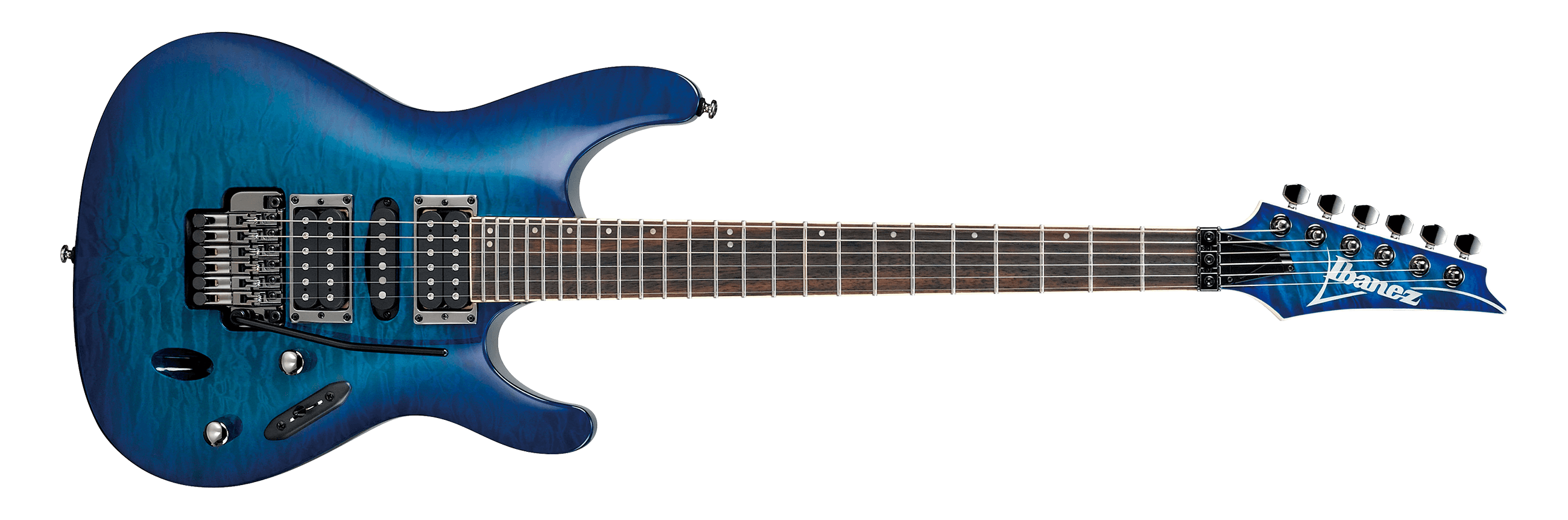 Ibañez - Guitarra Eléctrica S, Color: Azúl Sombra Mod.S670QM-SPB_205