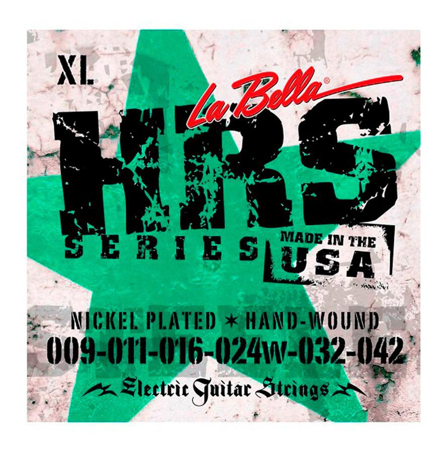 La Bella - Encordado HRS para Guitarra Eléctrica, Extra Light 09-42 Mod.HRS-XL_70