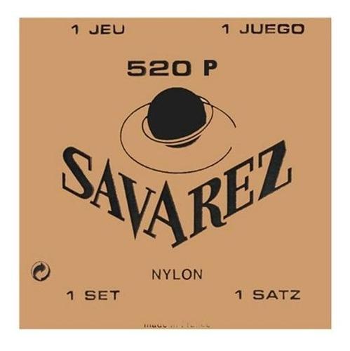 Savarez - Encordado para Guitarra, TradicionalTensión Alta Mod.520P_133