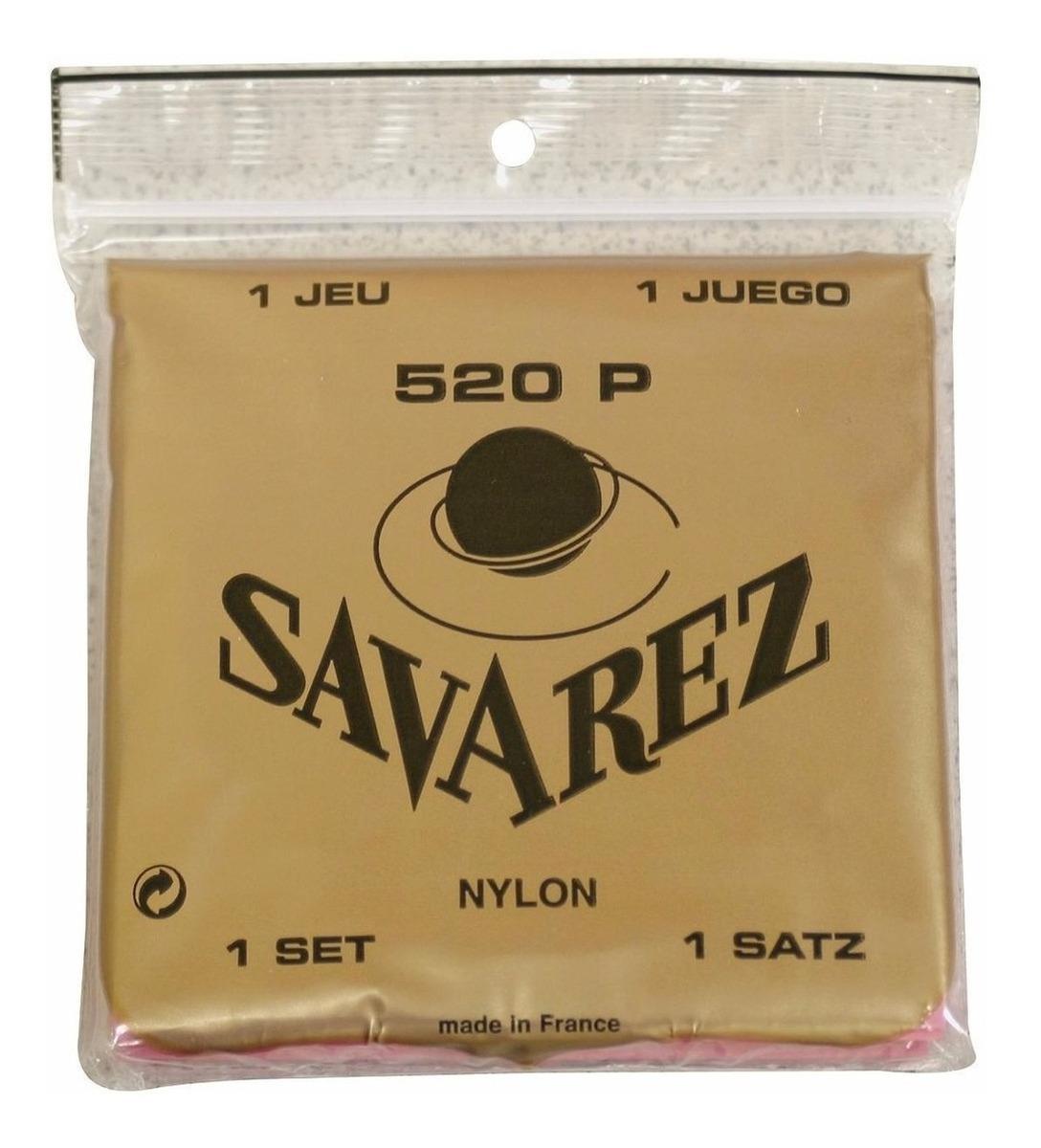 Savarez - Encordado para Guitarra, TradicionalTensión Alta Mod.520P_134