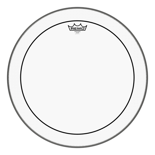 Remo - Parche Pinstripe Hidráulico, Tamaño: 18" Color: Transparente Mod.PS-0318-00_64
