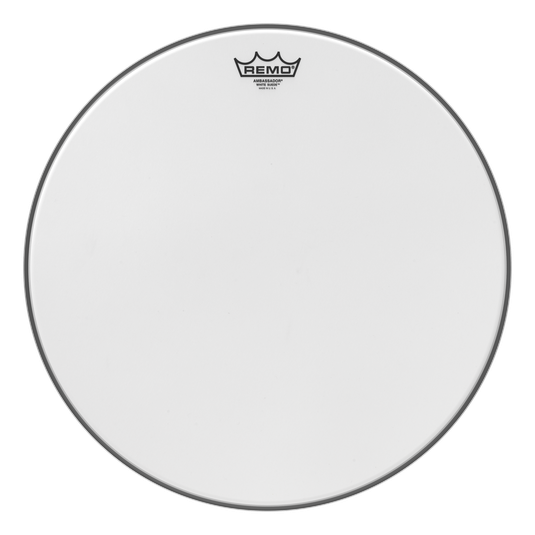 Remo - Parche White Suede Ambassador, Tamaño: 18" Mod.BA-0818-WS_9