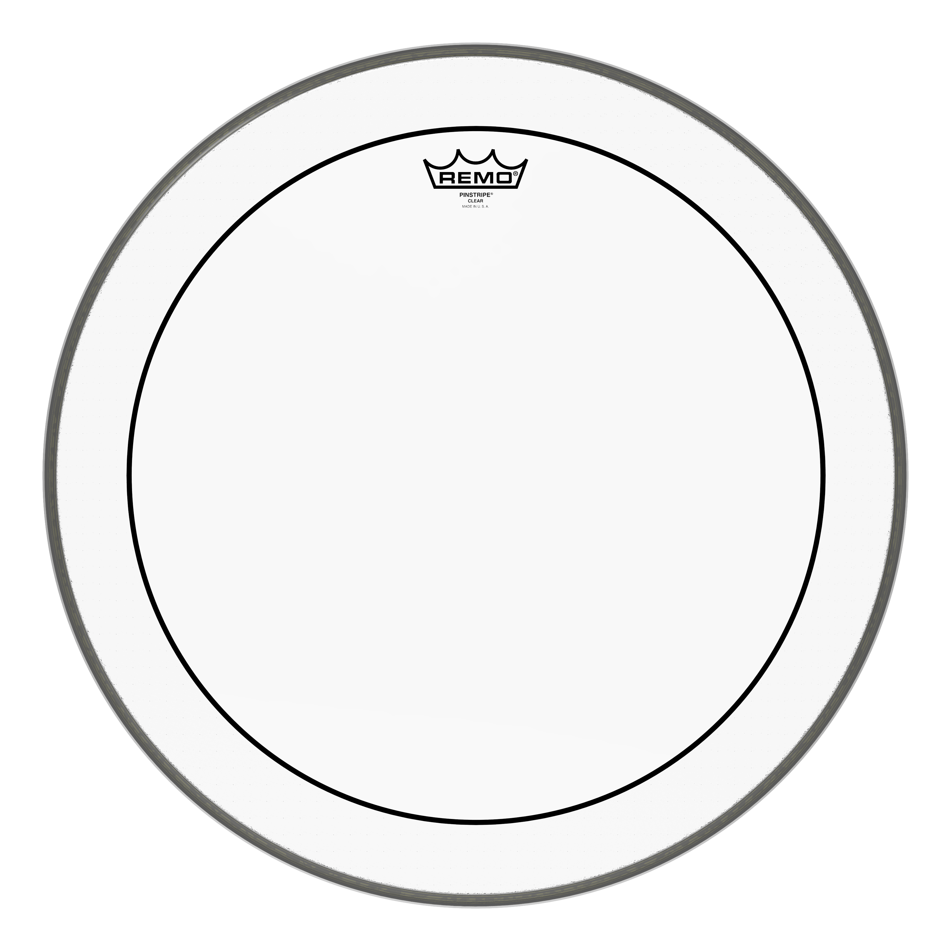 Remo - Parche Pinstripe Hidráulico, Tamaño: 20" Color: Transparente Mod.PS-1320-00_4