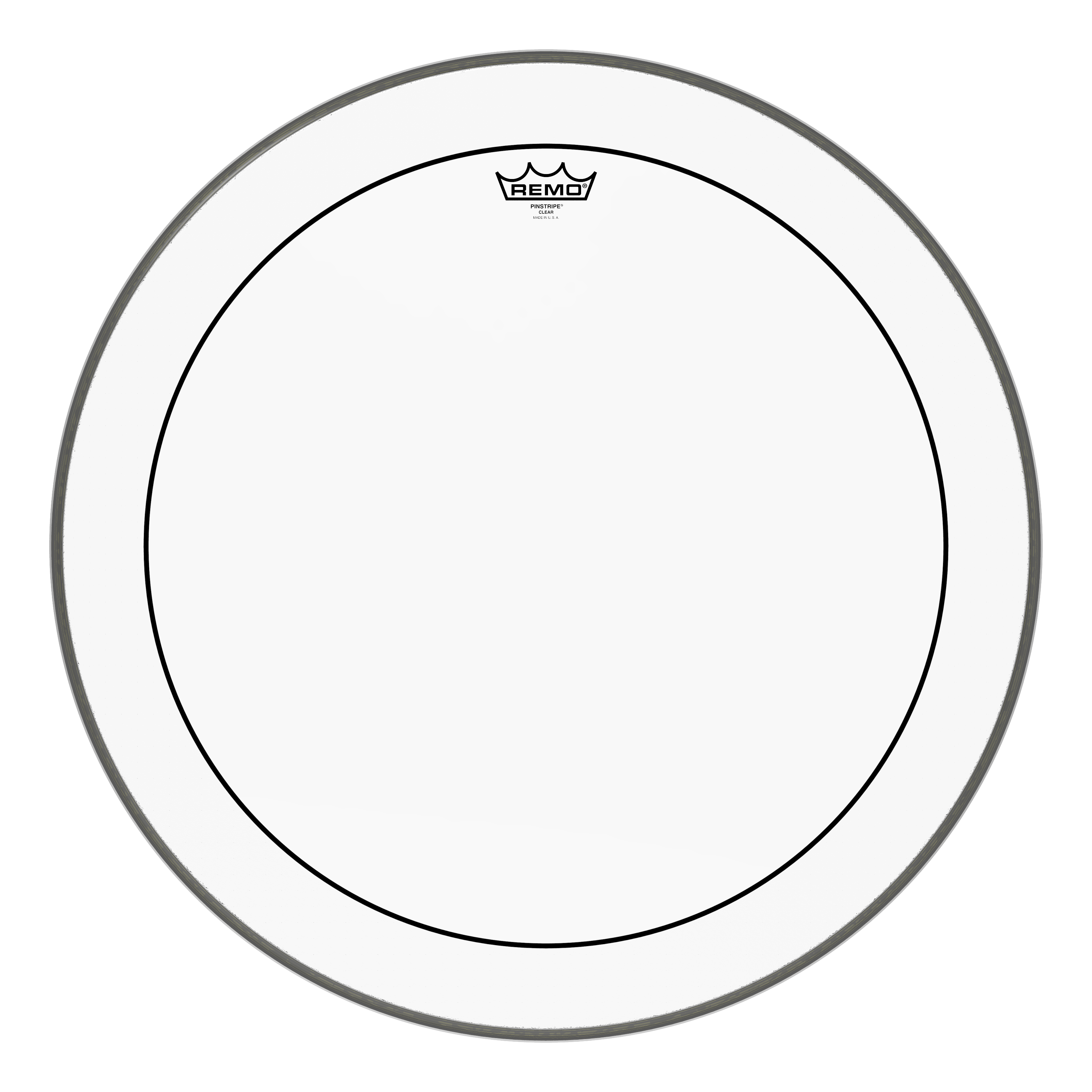 Remo - Parche Pinstripe Hidráulico, Tamaño: 24" Color: Transparente Mod.PS-1324-00_6
