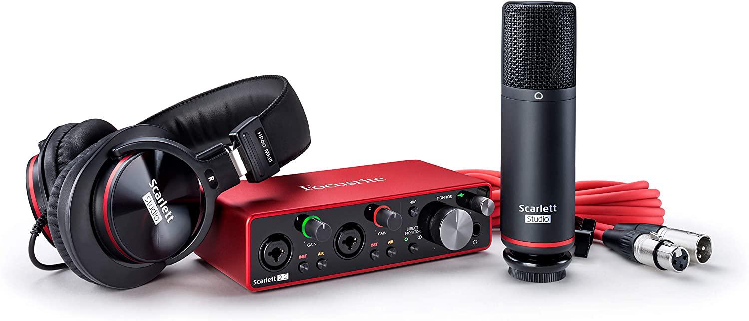 Focusrite - Interface de Audio Scarlett 2i2 Studio (3ra Gen.) con Accesorios Mod.MOSC0031_25