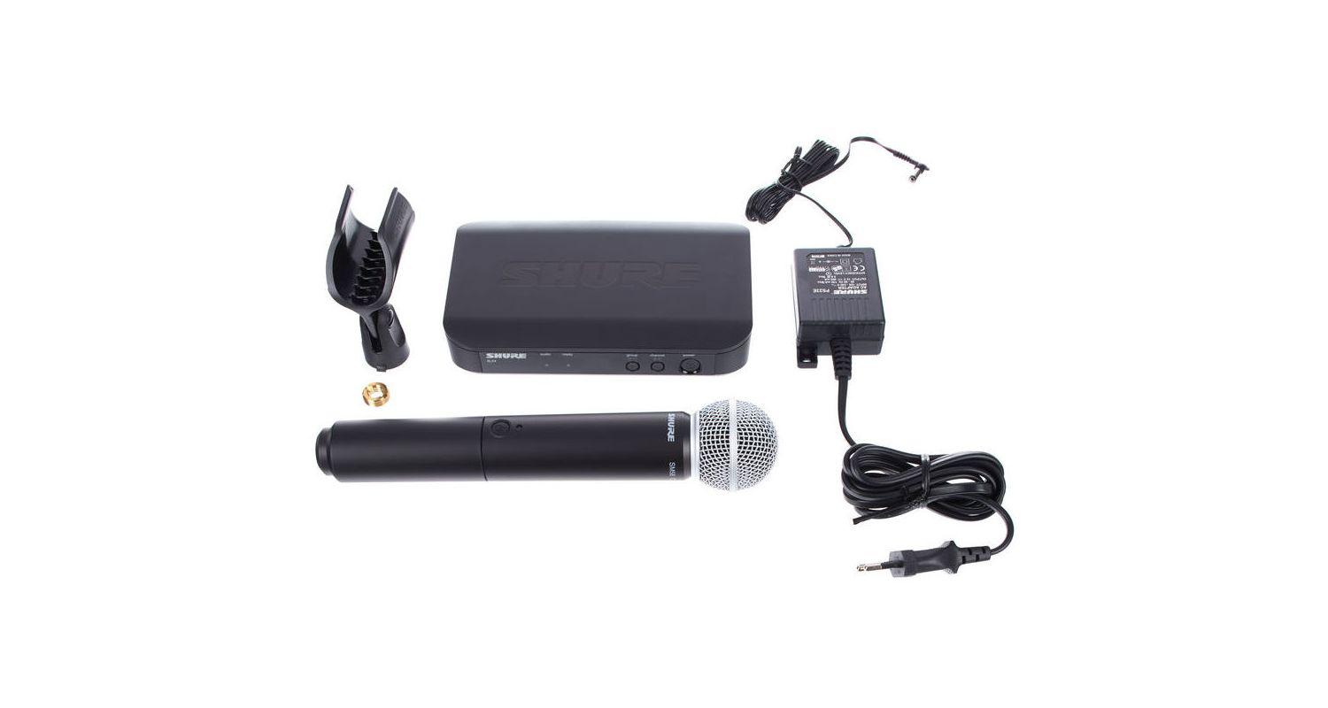 Shure - Sistema Inalámbrico BXL de Mano Mod.BLX24/SM58_5