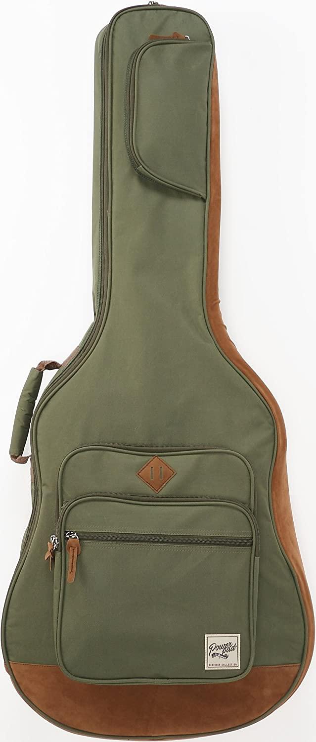 Ibañez - Funda Powerpad para Guitarra Acústica, Color: Verde Mod.IAB541-MGN_19