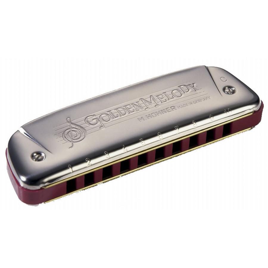 Hohner - Armónica Golden Melody en Re Mayor 542/20 Mod.M542036X_71