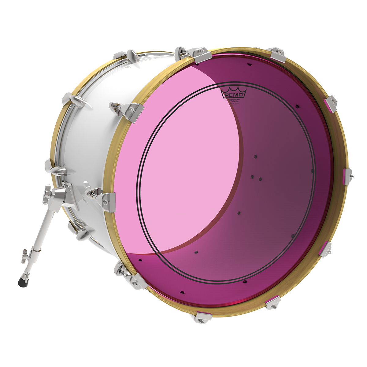 Remo - Parche Colortone Powerstroke P3, Tamaño: 22" Color: Rosa Mod.P3-1322-CT-PK_3