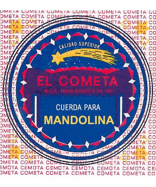 El Cometa - Cuerda 3A para Mandolina, 12 Piezas Cobre Mod.602(12)