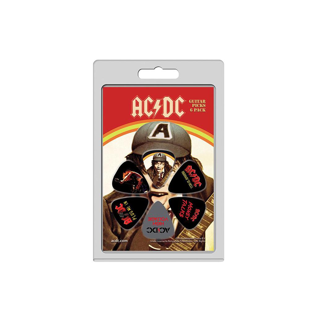 Perris - 6 Plumillas AC DC Mod.LP-ACDC2