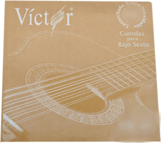 Victor - Cuerda para Bajo Sexto 2A 036 Acero, 10 Piezas Mod.82