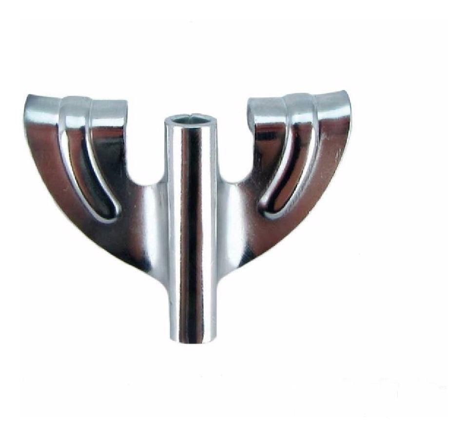 Power Beat - Gancho Cromado para Bombo, 1 Pieza Mod.JP16379