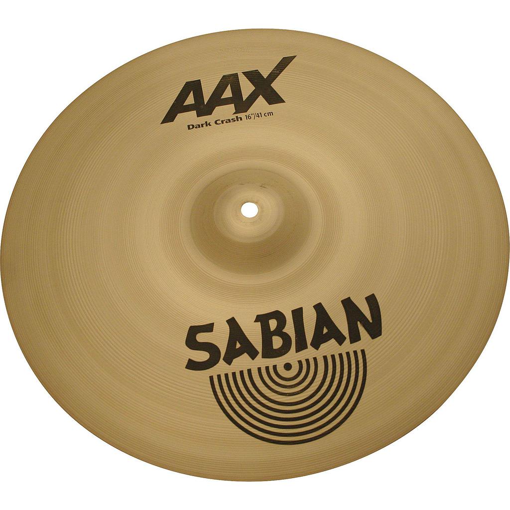 Sabian - Platillo AAX Dark Crash, Tamaño: 16" Mod.21668X