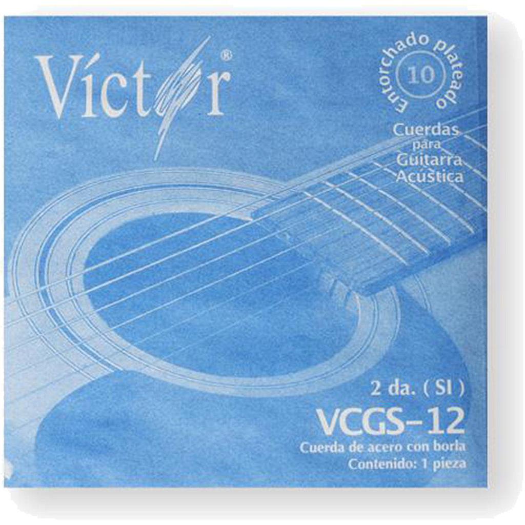Victor - Cuerdas para Guitarra 2A, Acero Mod.12