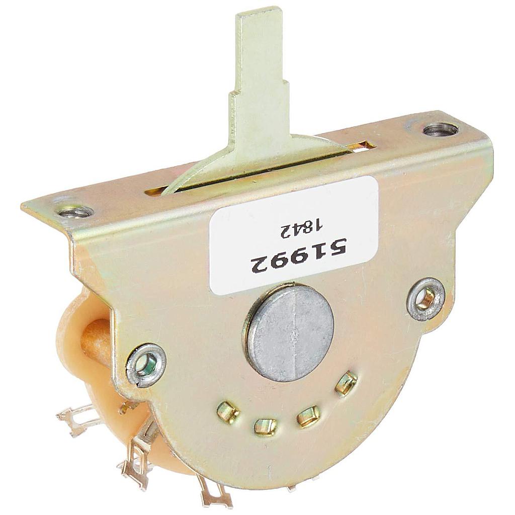 Fender - Interruptor Selector de Pastilla de 3 Posiciones para Stratocaster y Telecaster Mod.0992041000