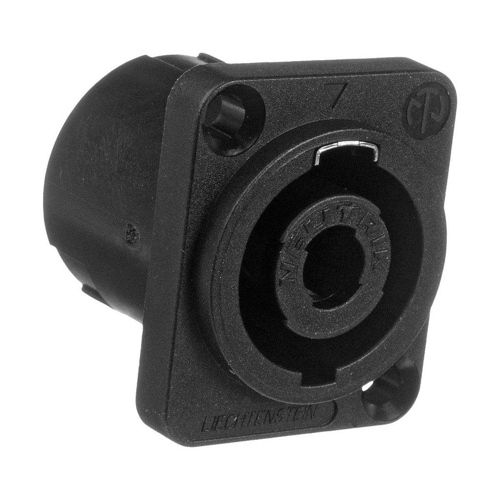 Neutrik - Conector Speakon 4 Polos Macho para Chasis Serie XX Mod.NL4MP-XX